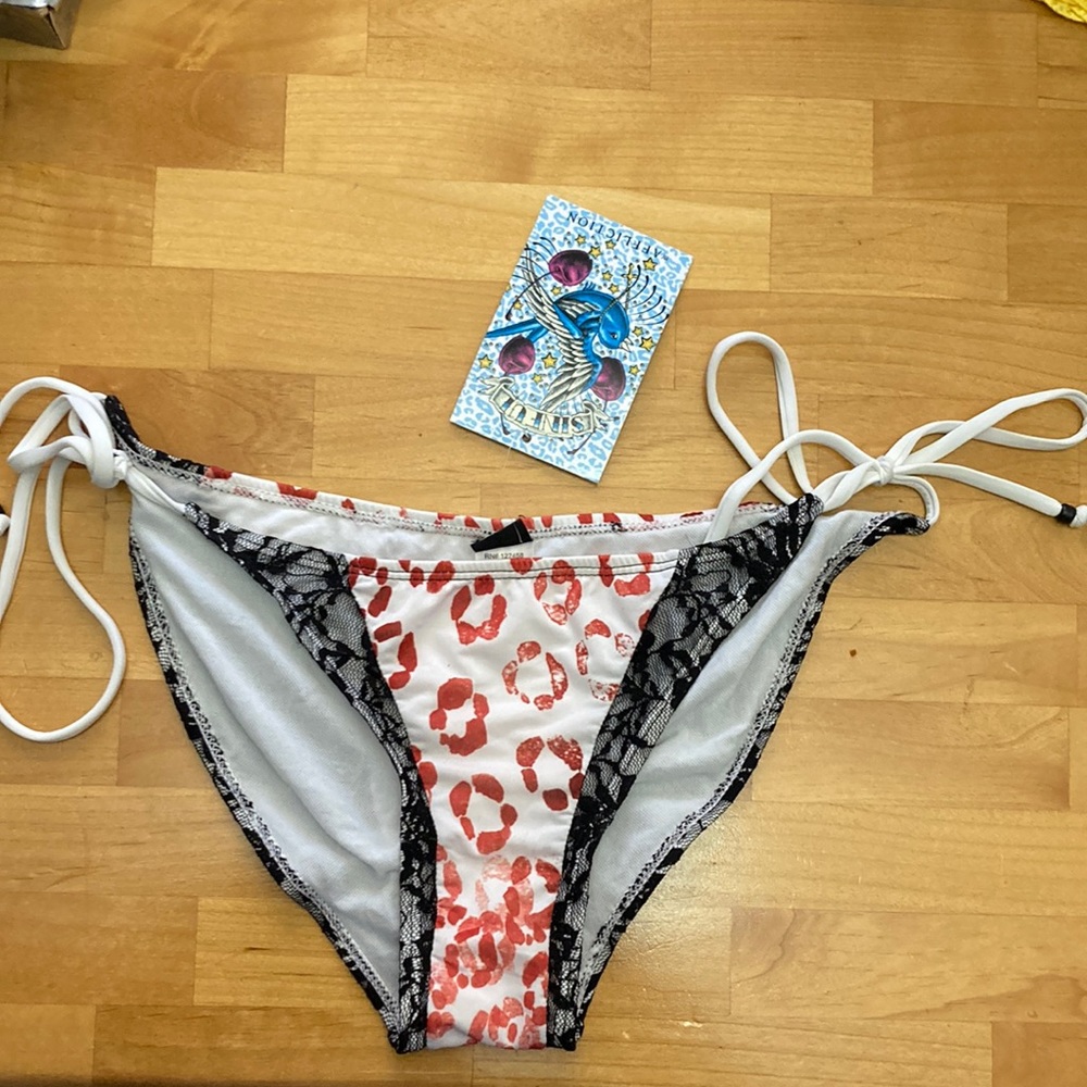 SINFUL BY AFFLICTION NEW “ROSEMARY LEOPARD” BIKINI BOTTOM |